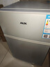 奧克斯（AUX）家用雙門(mén)迷你小型冰箱 冷藏冷凍保鮮小冰箱 宿舍租房節能電冰箱 【熱賣(mài)爆款】BCD-24K118 基礎款 銀色 曬單實(shí)拍圖