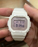 卡西歐（CASIO）手表女BABY-G經(jīng)典小方塊運動電子青少年學(xué)生表送女友BGD-565SC-4 曬單實拍圖