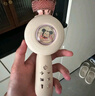 迪士尼（DISNEY）兒童早教k歌麥克風(fēng)話筒音響一體兒童禮物玩具無(wú)線藍(lán)牙男女孩生日禮盒家庭ktv音箱 MC10草莓熊 曬單實(shí)拍圖