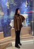 Jret休閑寬松慵懶風(fēng)長袖襯衫女春夏上衣開衫韓版時(shí)尚洋氣工裝襯衣外套 米色(常規(guī)版) 均碼 90-165斤 曬單實(shí)拍圖