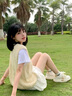 麓格立 花苞短裙女夏季2025新款防走光高腰a字半身蝴蝶結(jié)蓬蓬裙燈籠裙子 白色 M 【建議96-110斤】 曬單實(shí)拍圖
