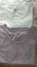 森馬（Semir）短袖t恤女短款修身圓領(lǐng)內(nèi)搭25夏涼感收腰V領(lǐng)上衣辣妹109325100006 曬單實(shí)拍圖