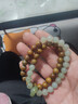 五臺山綠檀木手串女款雙圈老檀香木質(zhì)佛珠手鏈和田玉轉運情人節禮 [綠檀木]青山黛雙圈靜心手串 曬單實(shí)拍圖