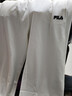 FILA 斐樂官方女裝針織長褲2025夏新款時尚簡約休閑寬松香蕉褲 云菇白-WT L 170/70A/L 曬單實拍圖