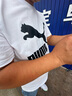 彪馬PUMA短袖T恤男子休閑戶外運(yùn)動(dòng)上衣CLASSICS LOGO 532279 L 曬單實(shí)拍圖