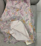 珂萊蒂爾2025年夏季新款優(yōu)雅氣質舒適茶歇裙碎花連衣裙女 淡紅 L 曬單實拍圖