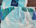 Gap男女裝2025春季新款防潑水印花logo撞色常規(guī)連帽外套722859 白色 L (175/96A) 亞洲尺碼 曬單實拍圖