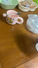 可愛fufu生日蛋糕馬克杯帶蓋勺陶瓷杯送女生高顏值有意義生日禮物 漢堡生日蛋糕杯+勺 1個 350ml 曬單實拍圖