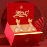 五糧液股份出品 金支玉液 濃香型白酒52度500ml*2瓶禮盒裝 中秋禮品送禮 曬單實(shí)拍圖