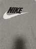 耐克(NIKE)男短袖T恤 純棉 運動(dòng)休閑 經(jīng)典簡(jiǎn)約AR5005-063調暗灰L 曬單實(shí)拍圖