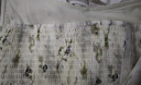 獨(dú)束大碼女裝碎花荷葉邊連衣裙2025新款夏季收腰方領(lǐng)顯瘦法式裙子 半夏綠 2XL （尺碼：4） 曬單實(shí)拍圖