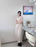 薩拉維夫品牌優(yōu)雅老錢風(fēng)通勤連衣裙套裝女2025夏新款無袖上衣半身裙兩件套 淺米杏 S 曬單實(shí)拍圖