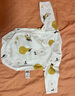 童泰（TONGTAI）嬰兒包屁衣春秋季純棉寶寶連體衣衣服三角哈衣爬服睡衣黃色59cm 曬單實(shí)拍圖