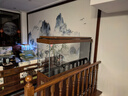 森森（SUNSUN）新款超白玻璃魚(yú)缸客廳大型底過(guò)濾生態(tài)水族箱家用龍魚(yú)缸 隔斷超白 升級(jí)底濾 1.5米42寬（三色可選） 曬單實(shí)拍圖