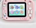 兒童相機寶寶女孩6-10玩具高清數碼男小學(xué)生可拍照迷你生日禮物 粉色【雙攝】前后可拍照+錄像+音樂(lè ) 256G卡+送安卓轉接器-可拍照上傳 曬單實(shí)拍圖