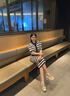 Lily Wei【洛之瑤】高級(jí)感甜美設(shè)計(jì)感婚鞋小個(gè)子防水臺(tái)瑪麗珍單鞋 香檳色【跟高9cm】 36 曬單實(shí)拍圖