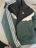 adidas經(jīng)典寬松運(yùn)動夾克外套男女春季新款阿迪達(dá)斯官方三葉草 黑色/綠色/白色   S 曬單實(shí)拍圖