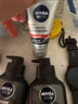 妮維雅（NIVEA）男士洗面奶保濕收縮毛孔深黑DEEP控油細(xì)致毛孔潔面雙支套裝 曬單實(shí)拍圖