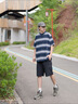 思凱樂(lè )戶(hù)外涼感速干短褲男四面高彈耐磨寬松休閑運動(dòng)褲女F3316D20 曬單實(shí)拍圖
