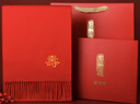 恒源祥純羊毛圍巾男女冬季保暖大紅新年禮物老人圍脖本命年中國紅祝壽禮 曬單實(shí)拍圖