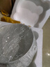 純白陶瓷湯碗甜品碗沙拉碗新款陶瓷高檔面碗家用碗直口大容量湯碗 純白6英寸直口碗【4只裝】 曬單實(shí)拍圖