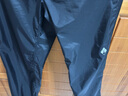 mont·bell 雨行者沖鋒褲男款戶外輕便徒步登山透氣單層硬殼褲 1128663 BK黑色 M 曬單實(shí)拍圖