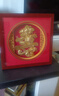菲斯鉑亞黃金松鶴壽桃擺件祝壽賀壽字金箔畫爺爺奶奶80大壽辰禮品生日賀禮 福壽康寧壽字 曬單實拍圖