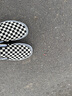 VANS范斯官方 經(jīng)典款Slip-On經(jīng)典一腳蹬鞋帆布鞋 黑白棋盤格  44  曬單實(shí)拍圖