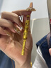 慶怡 999足金八大守護(hù)神隨身金佛黃金吊墜女款古法圓筒掛墜項(xiàng)鏈送女友 克重多退少補(bǔ)/刻字定制 曬單實(shí)拍圖