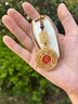 知美人 【先生推薦】八寶羅盤鑰匙扣黃財(cái)神掛件平安葫蘆鑰匙扣送朋友 八寶羅盤黃財(cái)神鑰匙扣【合金】 曬單實(shí)拍圖