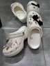 卡駱馳（crocs）閃耀云朵Clog女鞋涼鞋休閑鞋拖鞋戶外沙灘涼拖 207241-0WV W8 曬單實(shí)拍圖