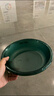 佳釣尼（JIADIAONI）餌盆餌料盆超深底不沾散炮盆拌餌拉餌盆釣魚(yú)餌盆漁具釣魚(yú)配件 開(kāi)餌淺盆墨綠 （24#） 曬單實(shí)拍圖