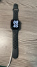 蘋(píng)果/applewatch原裝硅膠通用型SS8S5S6S7SE尼龍編織Ultra海洋二手智能手表表帶 煤黑配黑NIKE 42mm/44mm/45mm/49mm 99成新 曬單實(shí)拍圖