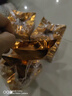 祭祀元寶半成品金紙金箔燒紙小中大號金元寶免折疊 12*15金色加厚（加袋子） 3000個(加厚) 曬單實(shí)拍圖