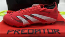 阿迪達斯 （adidas） PREDATOR ELITE AG獵鷹系列人造草地短釘足球鞋ID3839 紅 曬單實拍圖