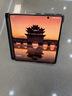 斯得弗 適用榮耀magic v5手機殼V5折疊屏全包防摔智能休眠免蓋接聽磁吸高檔支架真皮皮套【典雅黑】 曬單實拍圖