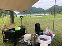 仩尢充電電風(fēng)扇戶(hù)外風(fēng)扇露營(yíng)充電式風(fēng)扇超長(zhǎng)續(xù)航垂釣便攜桌面家用宿舍床上用車(chē)載風(fēng)扇LED應(yīng)急照明德國(guó) 【頂配遙控調(diào)節(jié)搖頭款20000HA】綠色 【充電風(fēng)扇超長(zhǎng)續(xù)航，全新升級(jí)智能芯】 曬單實(shí)拍圖