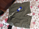 Wassup Sohot短褲男夏季冰絲涼感工裝褲男潮流休閑五分褲 軍綠色 5XL 曬單實拍圖