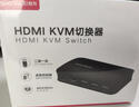 勝為 KVM切換器二進一出hdmi切屏器配線 2進1出電腦轉換器2口顯示器鍵鼠USB打印機共享器DKH3201K 曬單實拍圖