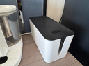 綠聯(lián) 排插收納盒 多功能電源線理線盒 電視柜遮擋插頭防觸電安全排插多孔插線板電線收納盒 曬單實(shí)拍圖