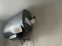 海爾（Haier）【小藍瓶凈膚洗BK7】麥浪系列富鍶礦泉浴超薄雙膽電熱水器扁桶小魔盒3DMAX速熱3500W變頻巨能洗 60L 3500W 除氯健康浴BK7 曬單實拍圖
