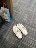 卡駱馳（crocs）經(jīng)典Clog男女洞洞鞋一腳蹬沙灘鞋 CR10001-1FT  38  曬單實拍圖
