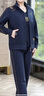 恰凡（QIAFAN）媽媽裝秋裝運動服60歲70老太太寬松休閑衣服中老年女裝春秋晨練服 上青套裝 4XL  (建議125-140斤) 曬單實拍圖