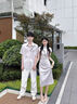 羅蒙（ROMON）新中式情侶裝夏季裝2025新款小眾短袖襯衫法式一衣一裙旗袍連衣裙 女連衣裙 L 曬單實(shí)拍圖