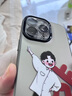 雅思戀 適用蘋果16鏡頭膜iPhone13promax后攝像頭保護(hù)膜14全包保護(hù)圈11手機(jī)鏡頭鋼化膜貼12一體覆蓋 【黑色】一體全覆蓋-防刮耐磨 iPhone 16 Pro Max 曬單實(shí)拍圖