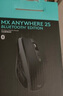 羅技（Logitech）大師系列MX Anywhere 2S無線鼠標 藍牙鼠標 充電辦公雙模鼠標Mac電腦筆記本 雙模式滾輪中小手適用 Anywhere 2S 黑色 曬單實拍圖