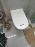 九牧（JOMOO）壁掛式智能馬桶家用入墻式隱藏懸掛無(wú)需預埋水箱 頂配版-白色【全智能】 曬單實(shí)拍圖