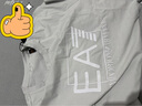 安普里奧·阿瑪尼（Emporio Armani）夏季新款運動(dòng)潮流輕奢休閑男短袖t恤灰M 曬單實(shí)拍圖