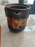 器酋紫砂旅行茶具套裝遇熱變色茶壺便攜包快客杯一壺六杯防燙懶人泡茶 變色祥龍黑泥紫砂快客杯 一壺6杯 曬單實(shí)拍圖