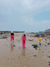 戰(zhàn)流女士下水褲趕海裝備大人防水衣下半身涉水服水褲水鞋連體全身雨褲 粉紅色背帶褲(大口袋)【3D修身】 均碼 (39 鞋碼) 曬單實拍圖